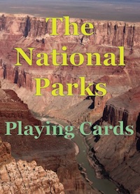 Box Front of National Parks Playing Cards deck